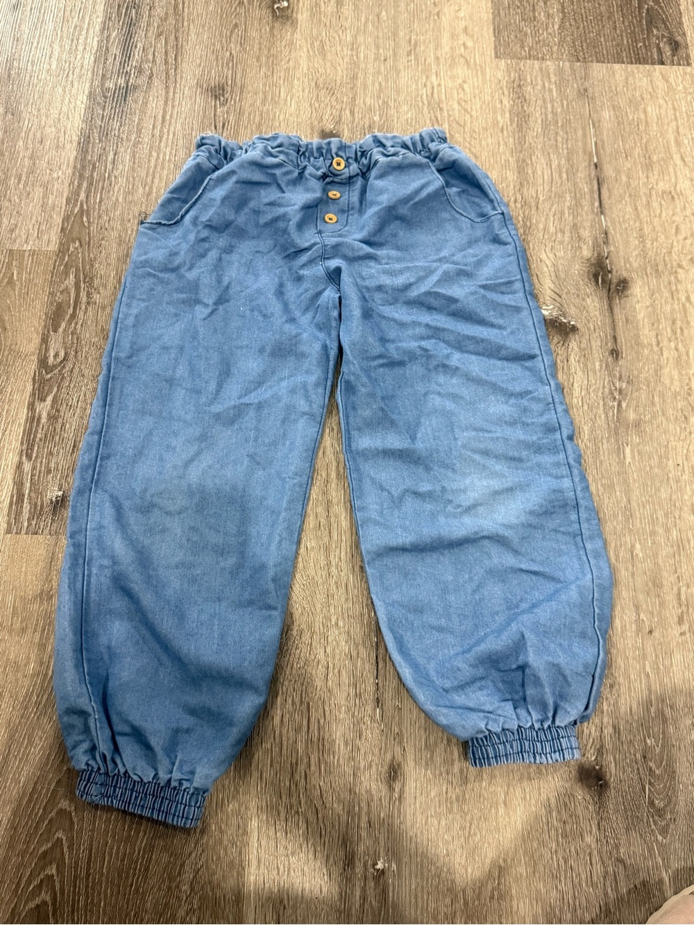 Vince Camuto Kids Light Blue Elastic-Waist Jogger Pants